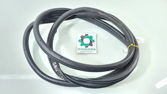 Borracha Carroceria Traseiro Esquerdo Honda Crv 2013 2014 Preto