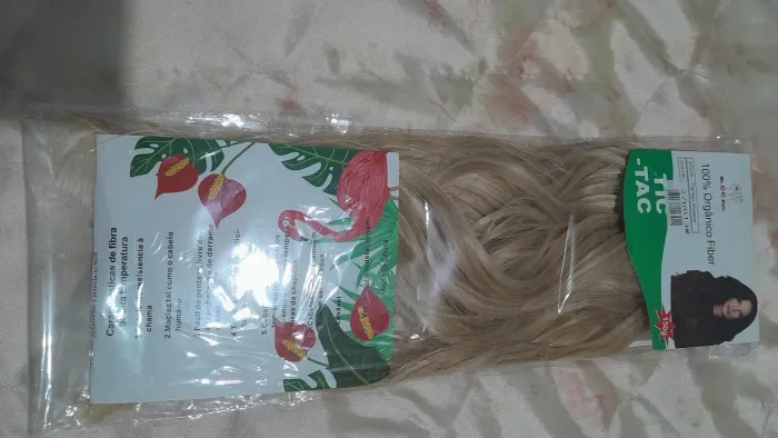 Cabelo sintético loiro