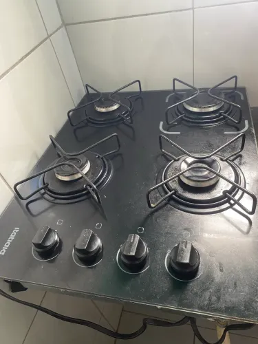 Fogão cooktop 4 bocas