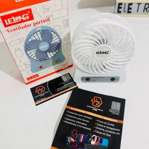 Ventilador Portátil Mini a Bateria