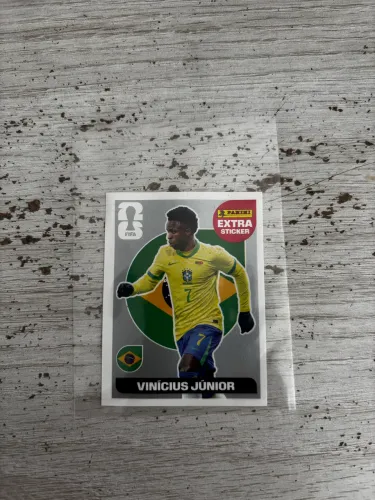 Figurinha Vinicius Júnior prata