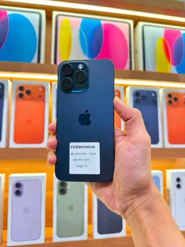 IPHONE 15 AZUL PRO MAX 256