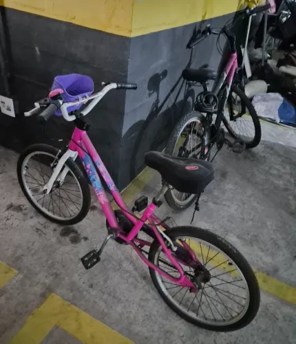 bicicleta adulto e infantil