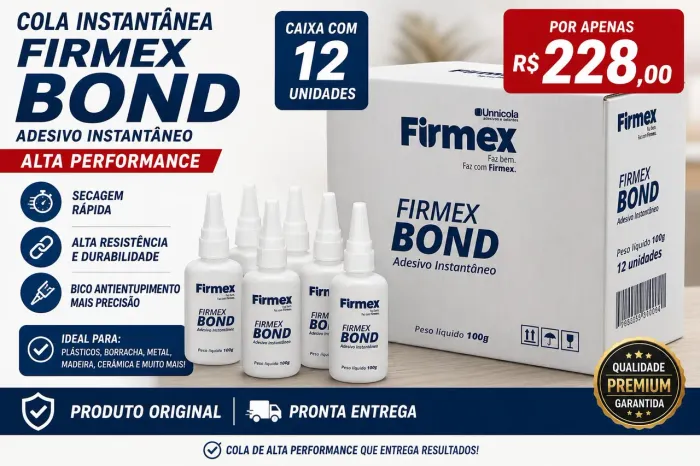 Cola Instantânea 100g FIRMEX CX 12un