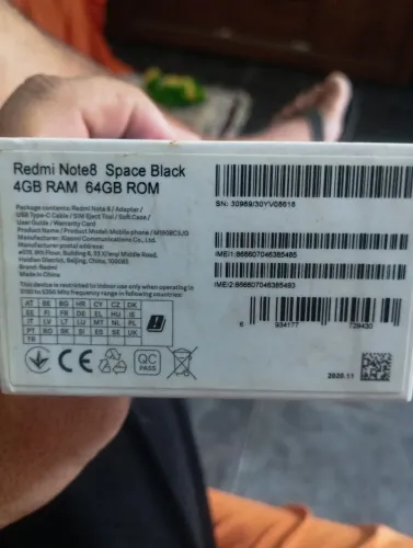 Redmi Note 8 Space Black