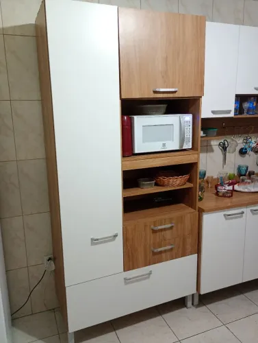 Armário de cozinha para microondas