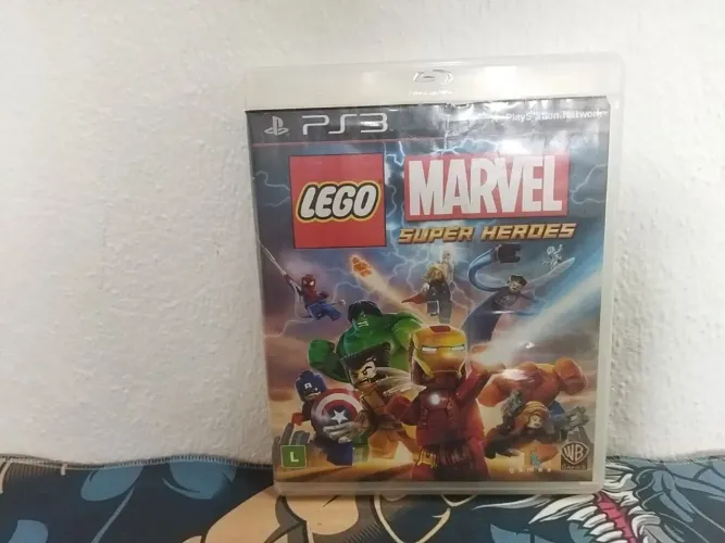 JOGO LEGO MARVEL SUPER HEROS/PS3/MÍDIA FÍSICA