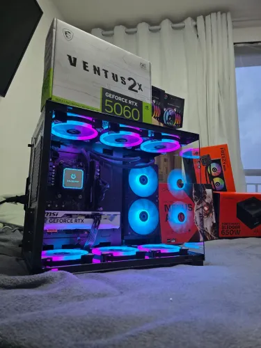 Pc Gamer (NOVO) Ryzen 7 5700x / RTX 5060 / 1TB / 16GB / TROCO POR PS5