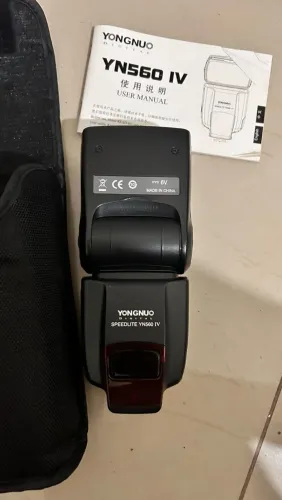 Flash yungnuo para Nikon COM DEFEITO necessita de manutenção