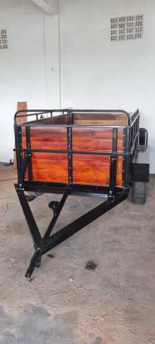 Carretinha 2 eixos nova ja vai plaqueada no nome  do comprador 2.50 comp ,1.30 largura