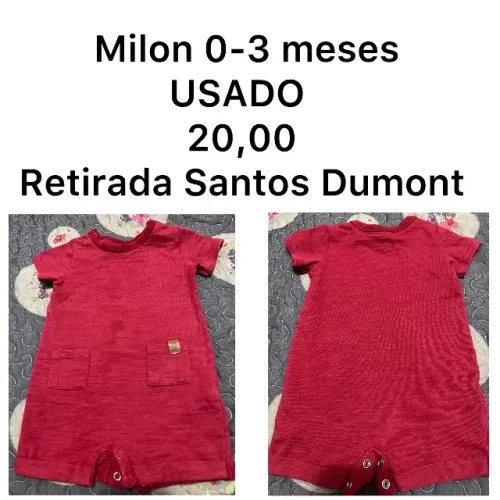 Macacão Milon 0-3 meses