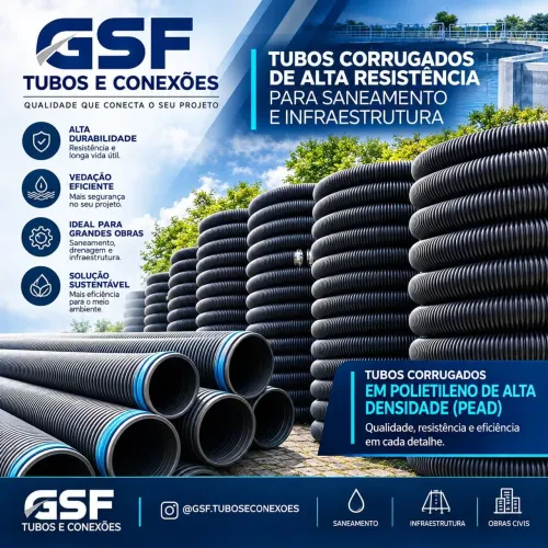 TUBOS E MANGUEIRAS CORRUGADO