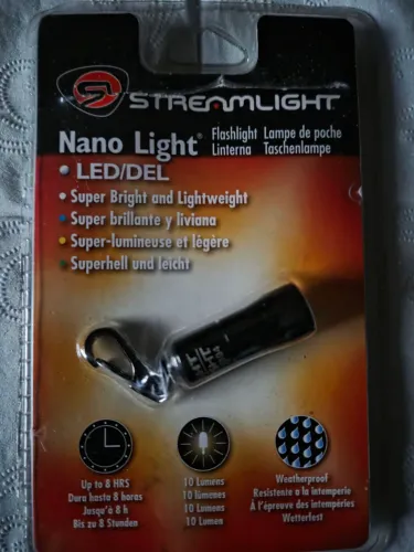 LANTERNA STREAMLIGHT , NANO LIGHT , NOVA !