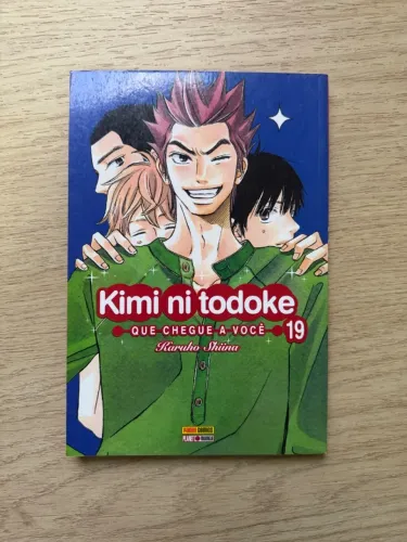 Kimi Ni Todoke Mangá volume 19 em português N19