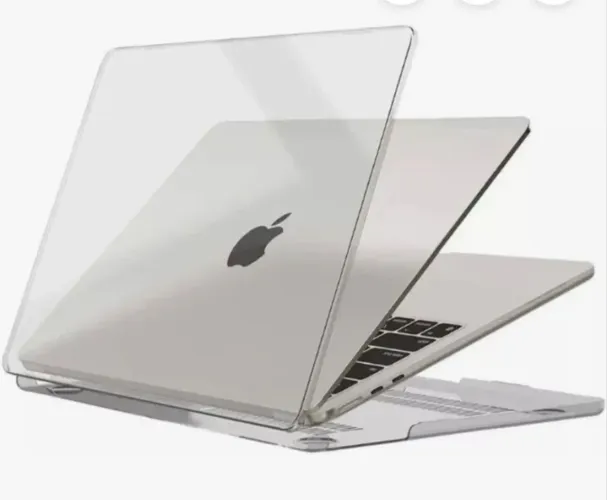 CAPA OARA MACBOOK ACRÍLICO TRANSPARENTE