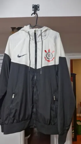 Jaqueta Corinthians Nike Corta-Vento tamanho M