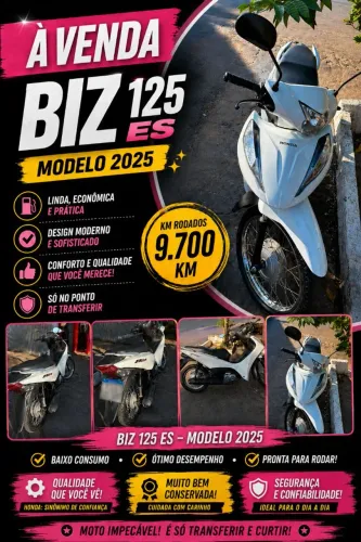 Honda Biz 125 ES 2025 ? Excelente estado