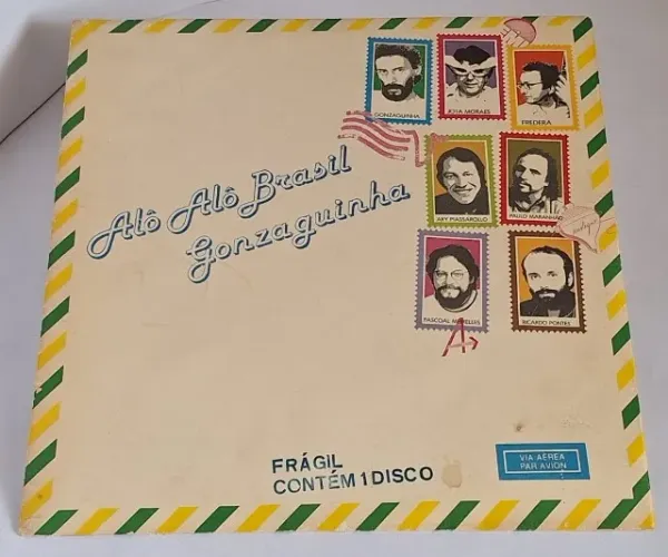 Vinil Gonzaguinha ALÔ ALÔ LP Original 1983