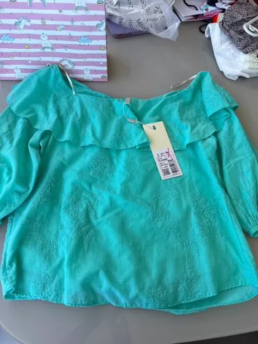Blusa Dimy Verde Tifanny -Tamanho P