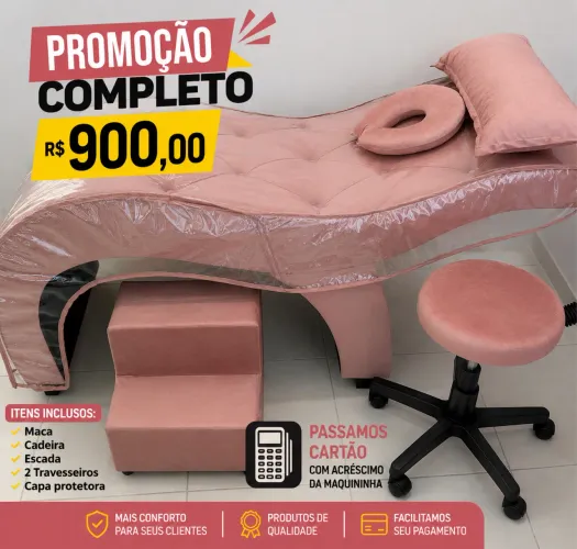 Kit maca estética completa