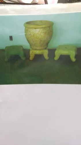Formas de fibra de vidro de vasos e taças ornamentais para jardinagem
