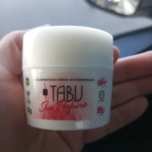 Desodorante Tabu Sem perfume