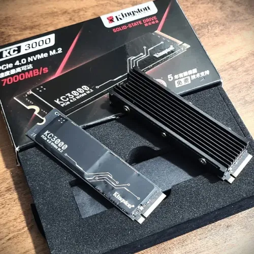 SSD 1TB NVME M2 7000MB Kingston KC3000 ~ Fury Renegade (SemiNovo+Dissipador+Garantia)
