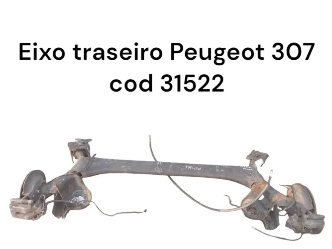 Eixo traseiro Peugeot 307