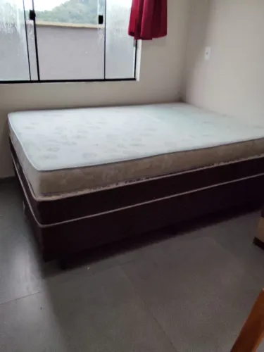 Cama box casal + colchao