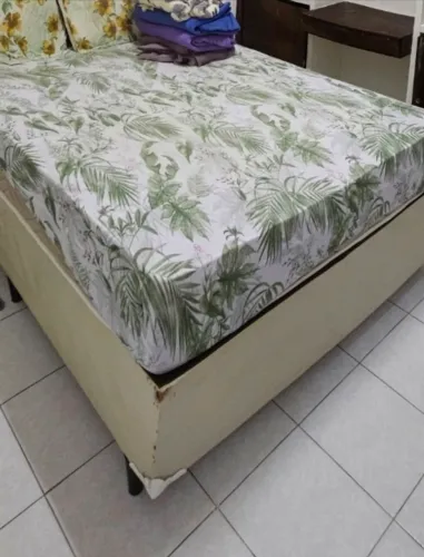 Oportunidade única cama com base ortobom spring pocket