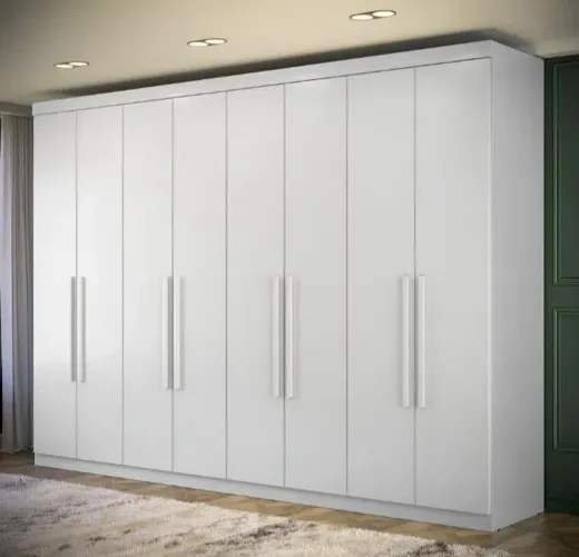 GUARDA ROUPA CASAL GRANDE 8 PORTAS SEMINOVO