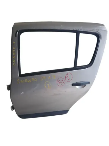 Porta traseira esquerda Renault Sandero 07 a 13