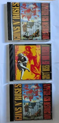 3 Cds Guns N'Roses Estado de Novo