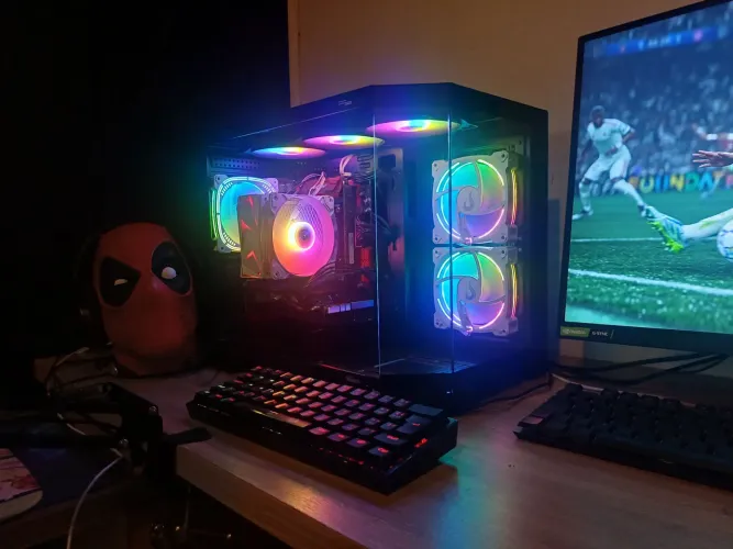 PC GAMER FULLHD - Xeon 2680 V4 - RAM 16GB - X99 TPM 2.0 Nvme 240GB - Fonte 500w MSI
