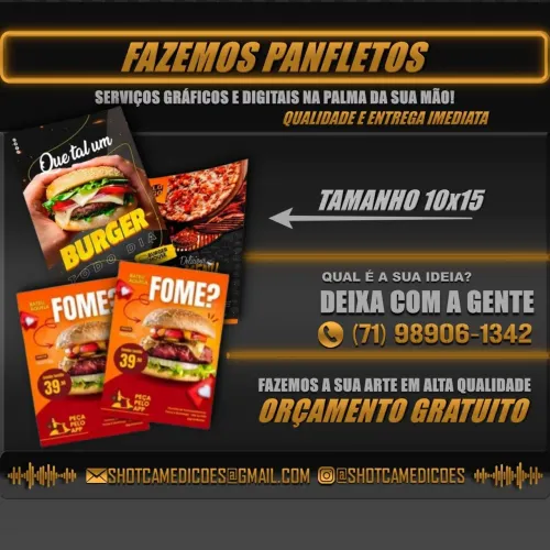 Panfletos 1000 unidades