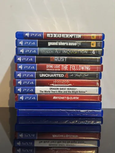 Lote de jogos PS4 - Entrego - Passo cartão