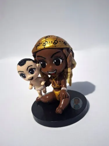 Miniatura em biscut ótima ideia para dia dos namorados 