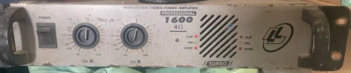 Amplificador de Potência LL Áudio PRO 1600 - 400W RMS