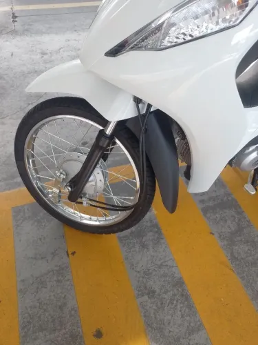 Honda biz 125 es 2025 cor branca