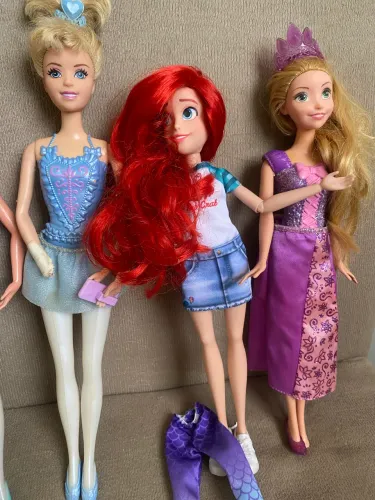 Bonecas princesas coleções antigas 