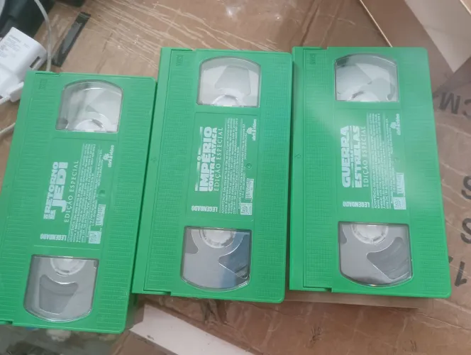 Fita vhs usada