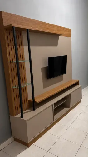 Rack com painel