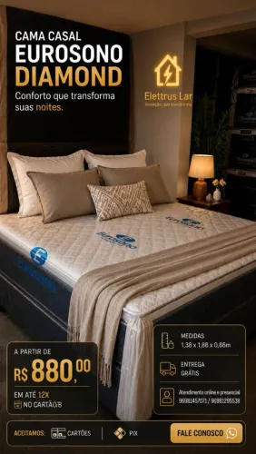 Vendo cama box espuma casal 