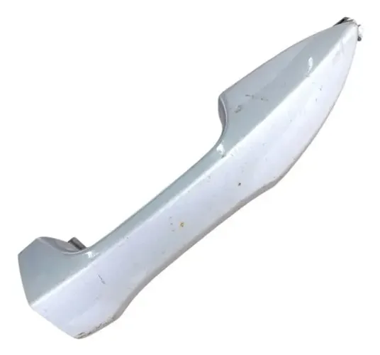 Puxador Externo Porta Dianteira Direit Peugeot 208 2013 2020 Prata
