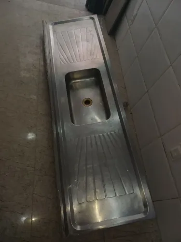 Pia de cozinha de inox