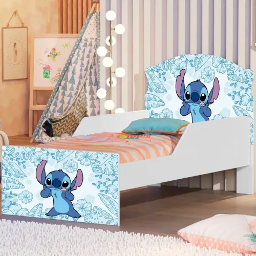 Mini Cama Juvenil Lívia (Menina/Menino) Stitch / pronta entrega