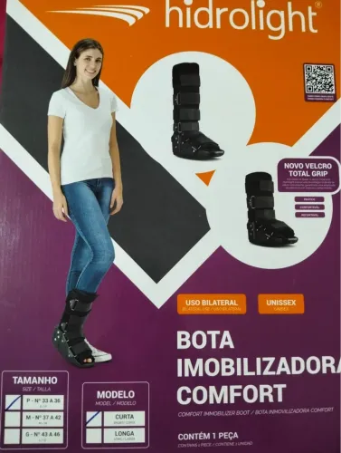 vendo bota imobilizadora  semi-usada