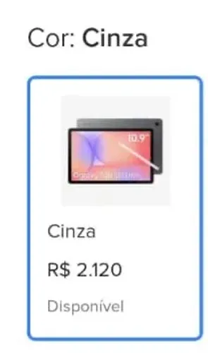 Tablet seminovo 