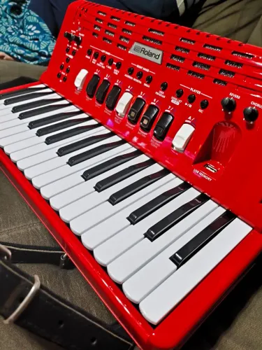 Acordeon Roland FR4-X Produto show Room Roland 