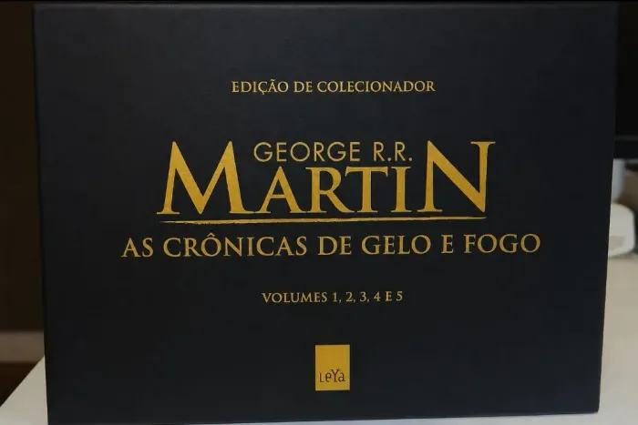 Box As Crônicas de Gelo e Fogo - 5 Volumes (Game of Thrones)